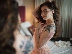 LuciaViana - blond female with  big tits webcam at LiveJasmin