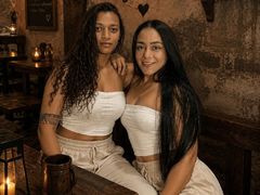 LucyAndBella - female with black hair and  big tits webcam at LiveJasmin