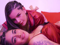 MaraAndSaray - female with black hair and  big tits webcam at LiveJasmin
