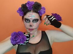 MargaritaPoss - female with brown hair and  big tits webcam at LiveJasmin