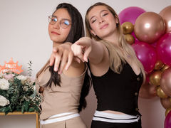 MarianaandNahi - female with black hair and  big tits webcam at LiveJasmin