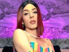 MeganMartell - shemale with brown hair webcam at xLoveCam