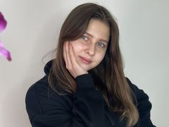MerryStalma - female with brown hair and  big tits webcam at LiveJasmin