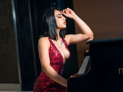 MiaMonet - female with black hair and  big tits webcam at LiveJasmin