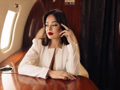 MilanaDomina - female with brown hair and  big tits webcam at LiveJasmin