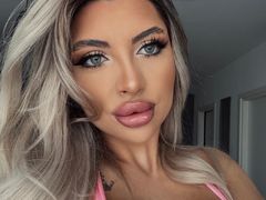 MoniqueCeleste - blond female with  big tits webcam at LiveJasmin