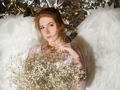 FoxOlesya - female with red hair webcam at LiveJasmin