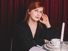 PollyHuman - female with red hair webcam at LiveJasmin