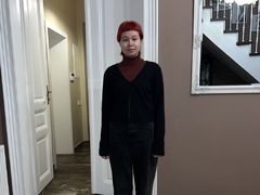 PorshaHeat - female with red hair and  small tits webcam at LiveJasmin