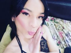 RoxanaBraum - shemale with black hair webcam at LiveJasmin
