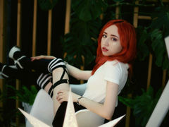SandraBeatuful - female with red hair and  small tits webcam at LiveJasmin