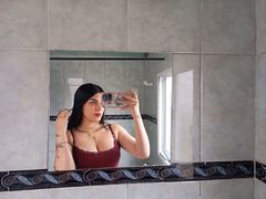 SamaraCastellano - female with black hair and  big tits webcam at LiveJasmin