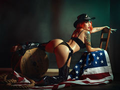 ScarlettHall - female with red hair and  small tits webcam at LiveJasmin