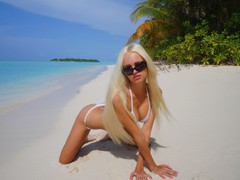 SexySweetNastya - blond female with  big tits webcam at LiveJasmin