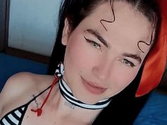 SofiaSequeda - shemale with black hair webcam at LiveJasmin