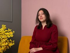 StellaAdams - female with black hair and  small tits webcam at LiveJasmin