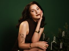 TinaBurton - female with brown hair and  big tits webcam at LiveJasmin