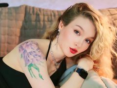 VerdgyMiller - blond female with  big tits webcam at LiveJasmin