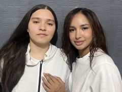 VicoandMeli - female with brown hair webcam at LiveJasmin