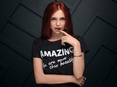 AlisaBruk - female with red hair and  big tits webcam at LiveJasmin