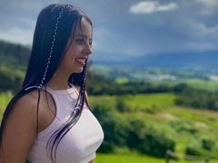 VioletHunk - female with black hair and  big tits webcam at LiveJasmin