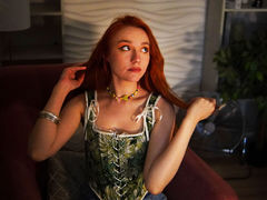 ZlataSafar - female with red hair webcam at LiveJasmin