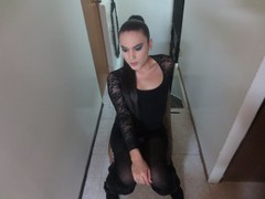 ZoeBrunetteX - shemale with black hair webcam at LiveJasmin