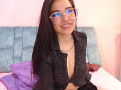 AbbiieMonroe - female with black hair and  small tits webcam at xLoveCam