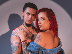 AbbyAndVincent - couple webcam at LiveJasmin