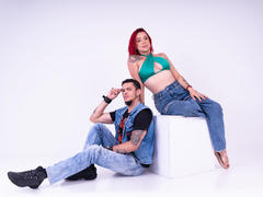 AbbyAndVincent - couple webcam at LiveJasmin