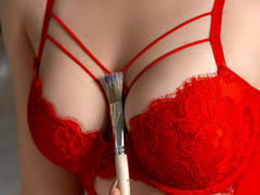 AbbyHoward - blond female with  big tits webcam at ImLive