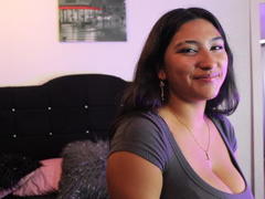 AbrilColleman - female with black hair and  big tits webcam at xLoveCam