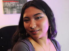 AbrilColleman - female with black hair and  big tits webcam at xLoveCam