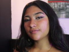 AbrilColleman - female with black hair and  big tits webcam at xLoveCam