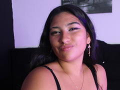 AbrilColleman - female with black hair and  big tits webcam at xLoveCam