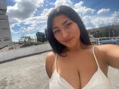 AbrilColleman - female with black hair and  big tits webcam at xLoveCam