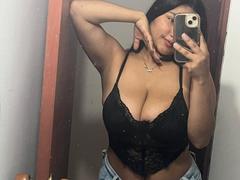 AbrilColleman - female with black hair and  big tits webcam at xLoveCam