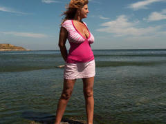 Adamica - blond female with  big tits webcam at ImLive