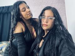 AdelaandSharick - female webcam at xLoveCam