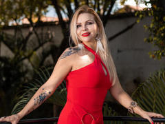 SilviaNovikov - blond female with  big tits webcam at LiveJasmin