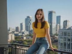 AdrianneEllinger - blond female with  big tits webcam at xLoveCam