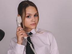 AgnesBelle - blond female with  big tits webcam at xLoveCam