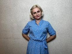 AlbinaFunny - blond female with  small tits webcam at xLoveCam