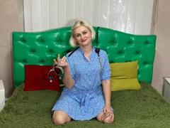 AlbinaFunny - blond female with  small tits webcam at xLoveCam