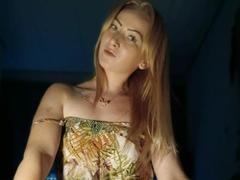 Aleina - blond female with  small tits webcam at xLoveCam