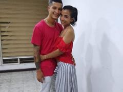 AlejoyMaria - couple webcam at xLoveCam
