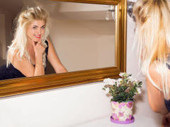 AlenaHallX - blond female with  big tits webcam at ImLive