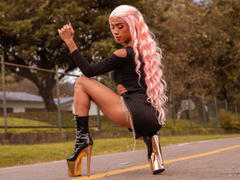 AlessandraFerr897 - blond shemale webcam at ImLive