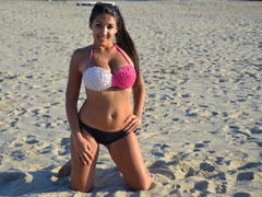 AlesyaN - female with black hair and  big tits webcam at ImLive