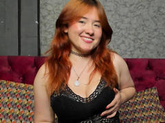 AliaMillers - female with red hair and  small tits webcam at xLoveCam